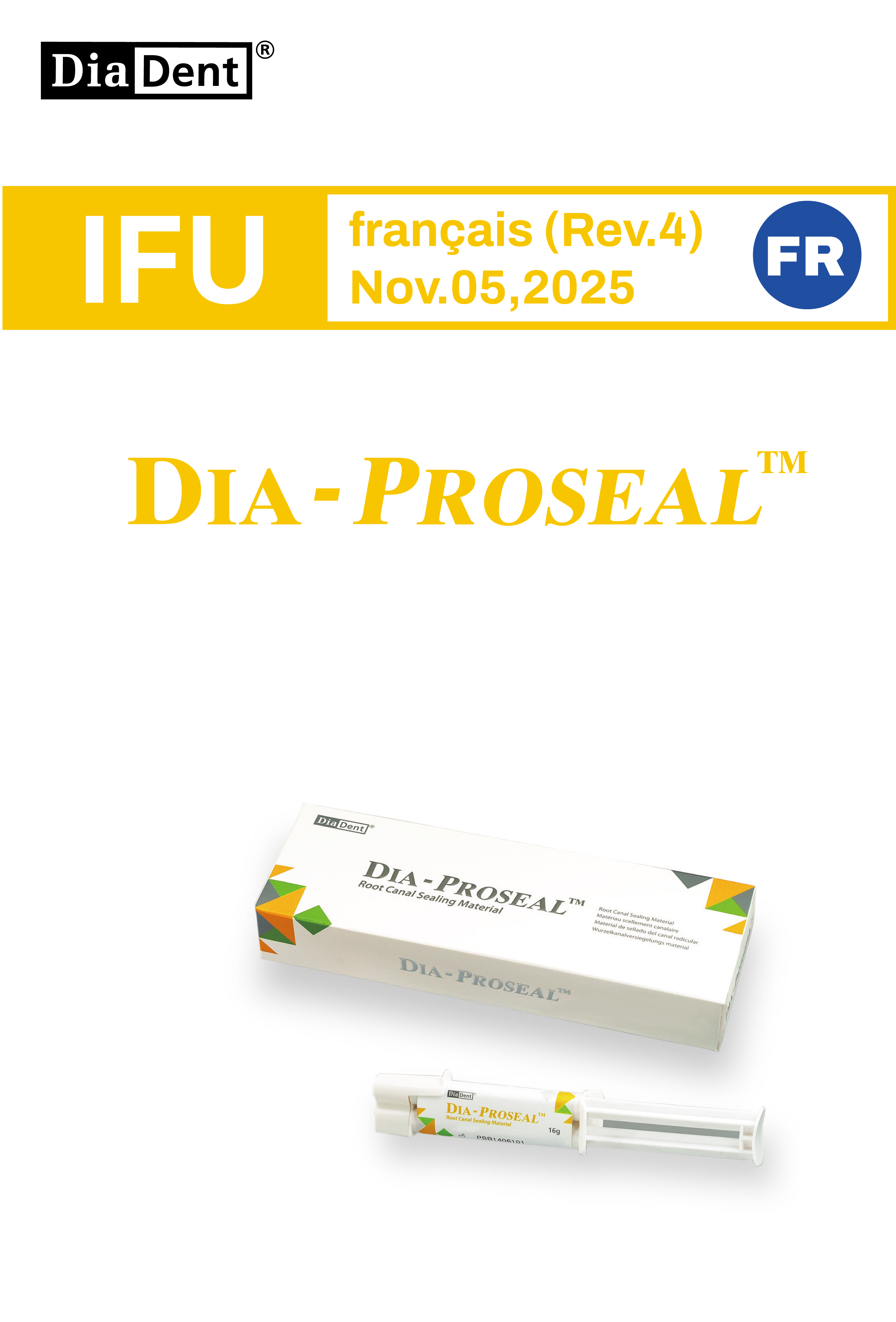 DiaProseal IFU (French.Rev.4,Nov.05,2025)