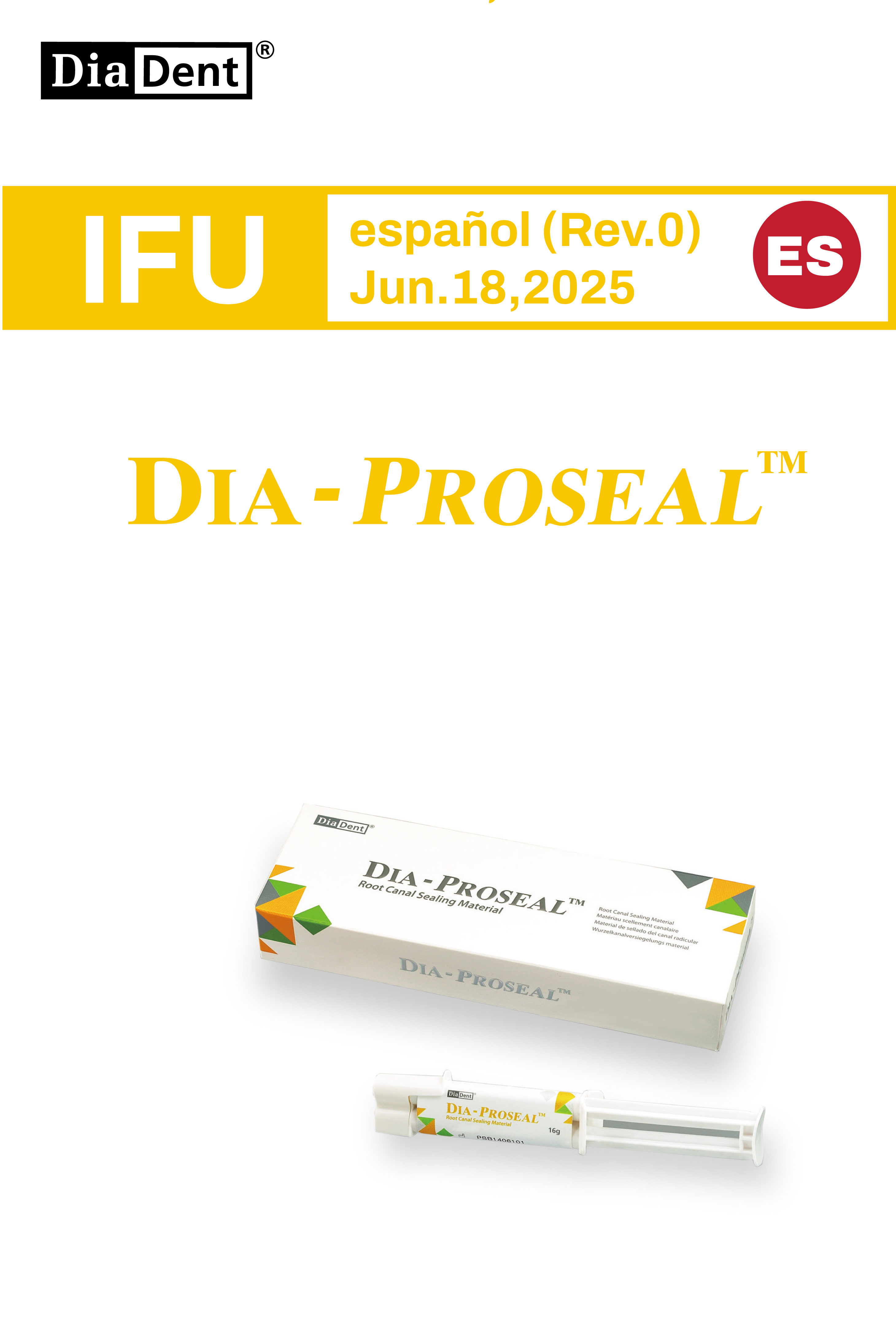 DiaProseal IFU (Spanish.Rev.0,Jun.18,2025)