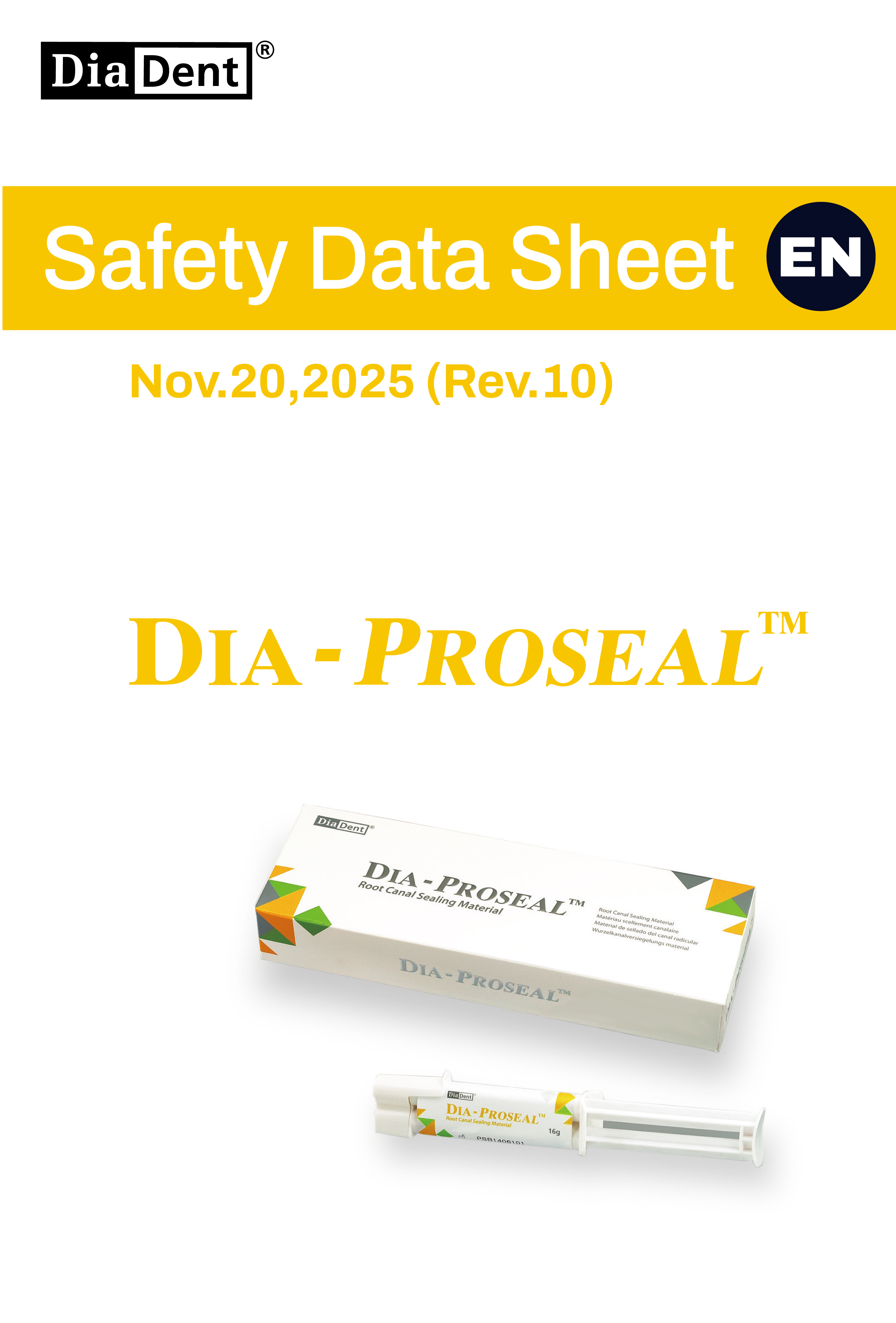Dia-ProSeal SDS (Rev.10, Nov.20,2025)