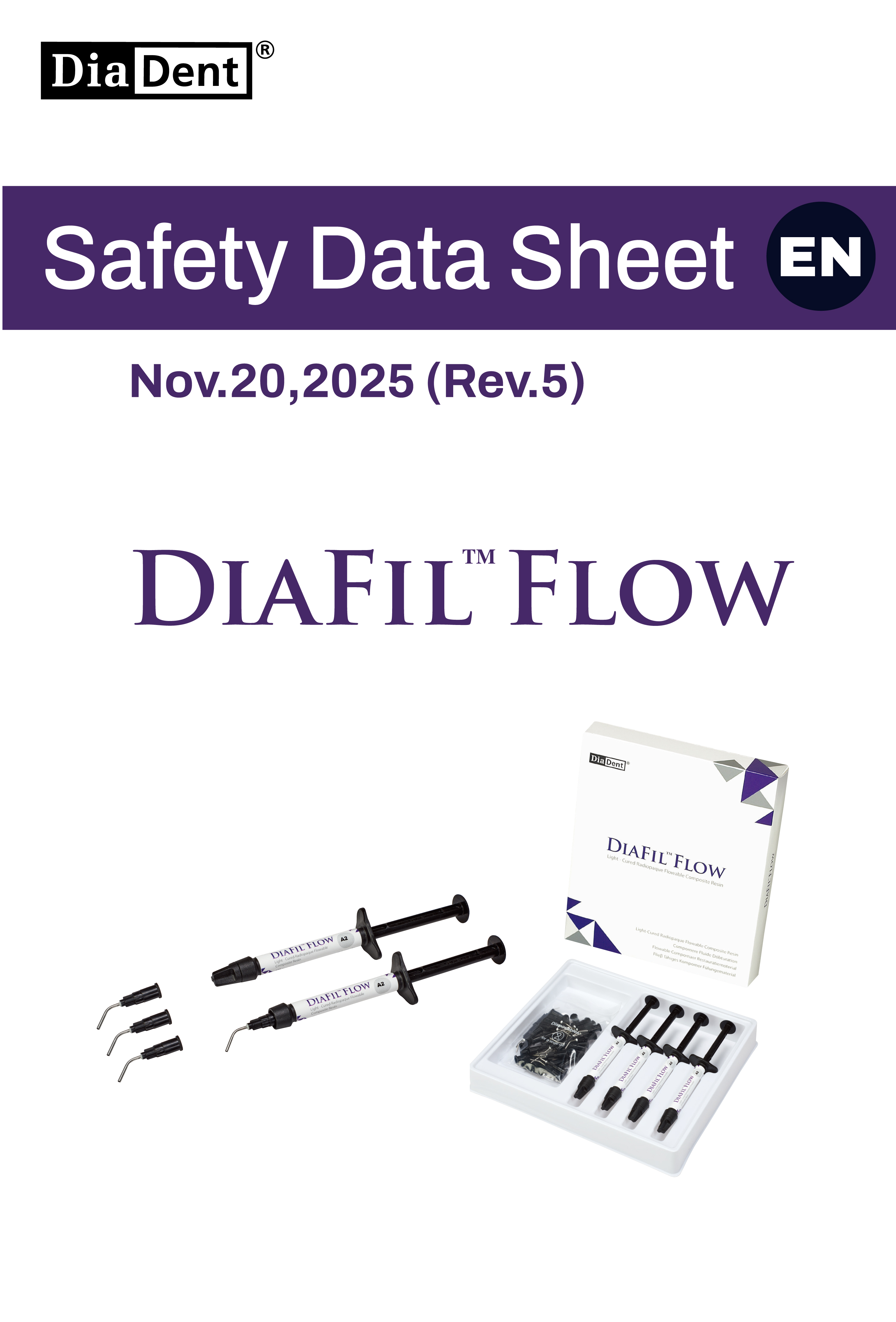 DiaFil flow SDS (Rev.5, Nov.20,2025)